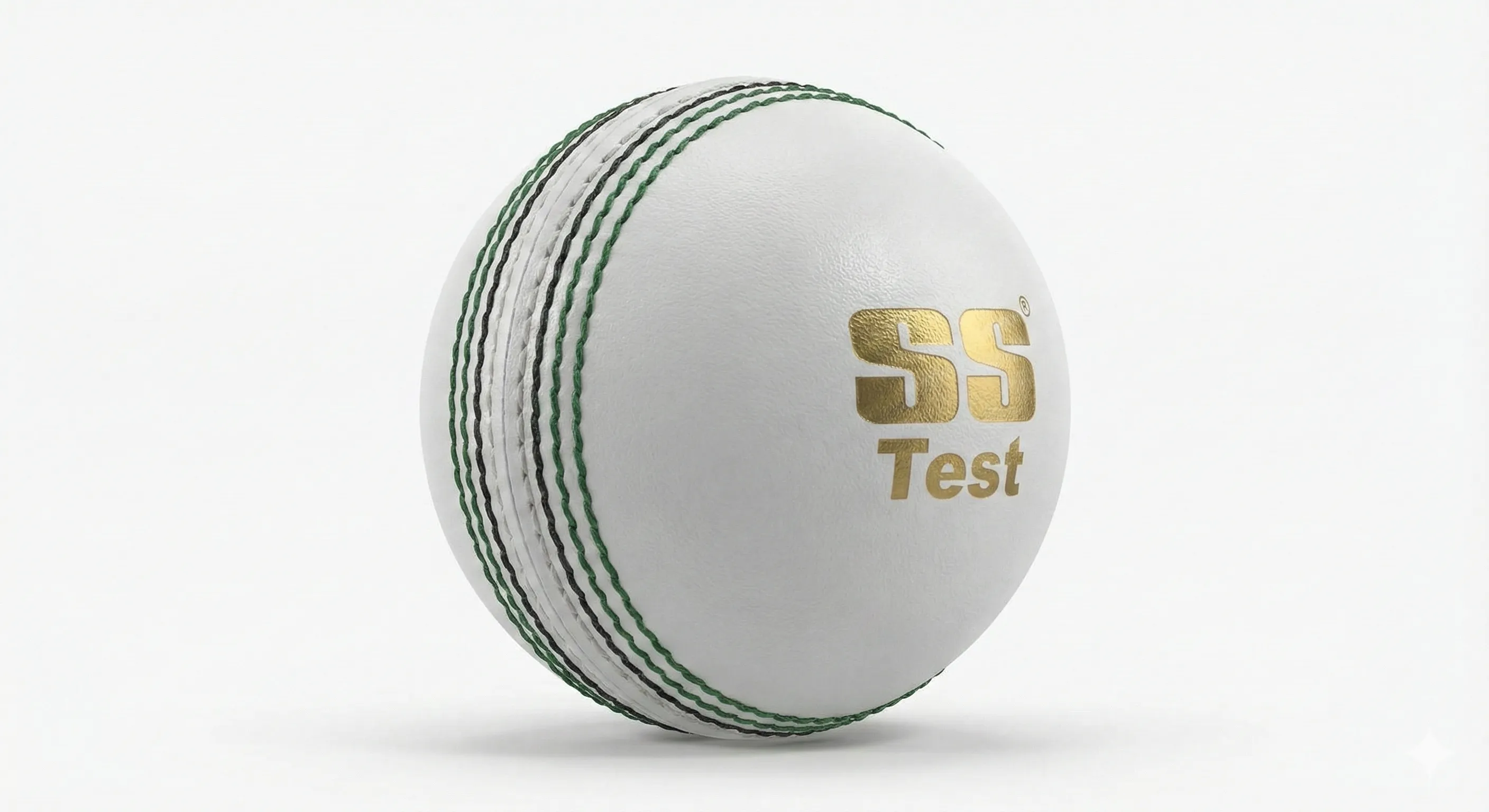 SS Test White Cricket Ball